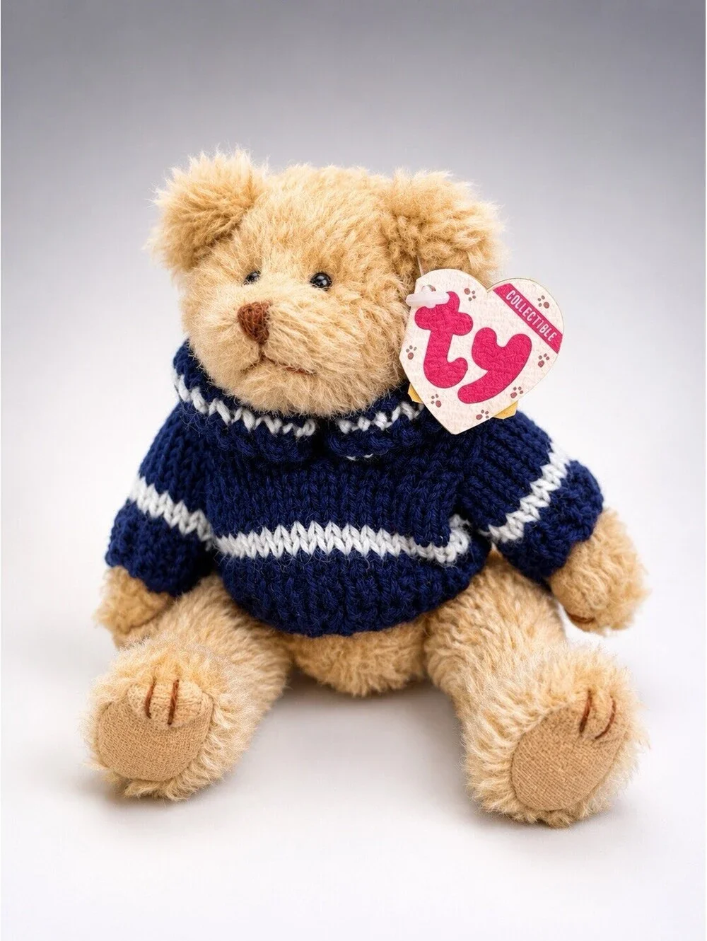 NWT Ty 1993 Fraser Teddy Bear Style #6010, 5.5x3.5” FREE SHIPPING